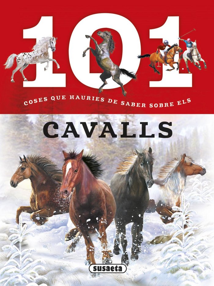 101 coses que hauries de saber sobre els cavalls, de Puygrenier, Anaïs | portada del libro