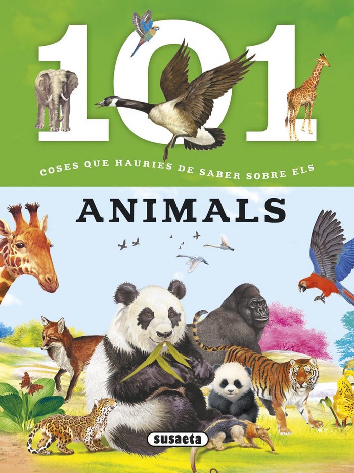 101 coses que hauries de saber sobre els animals, de Domínguez | portada del libro