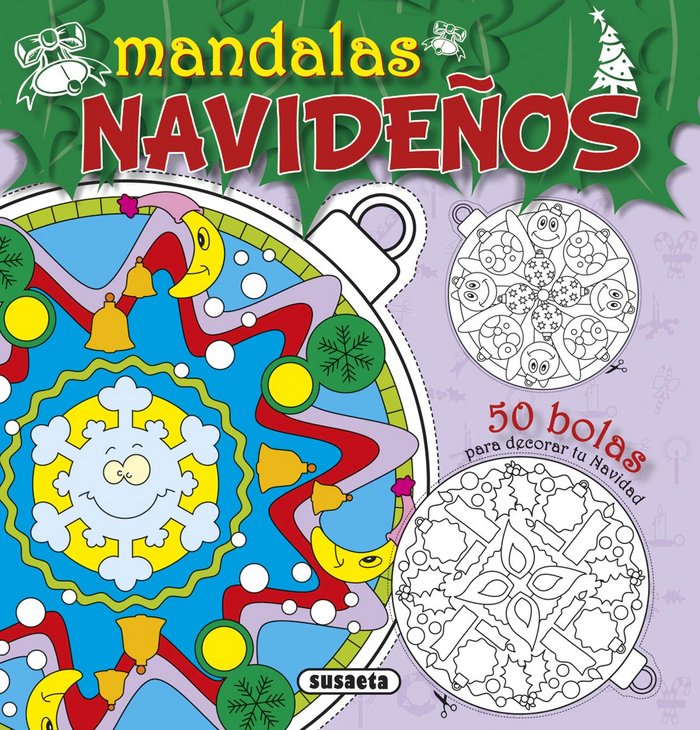 Mandalas navideños, de Susaeta | portada del libro