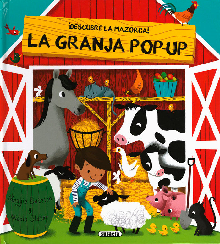 La granja pop-up, de Bateson | portada del libro