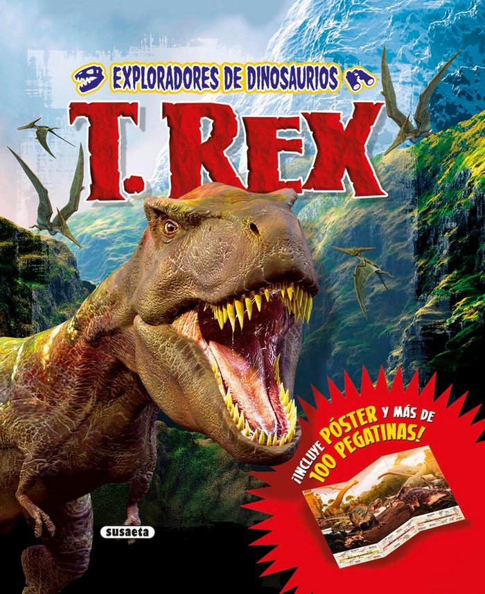 Exploradores de dinosaurios. T. Rex, de Amery | portada del libro