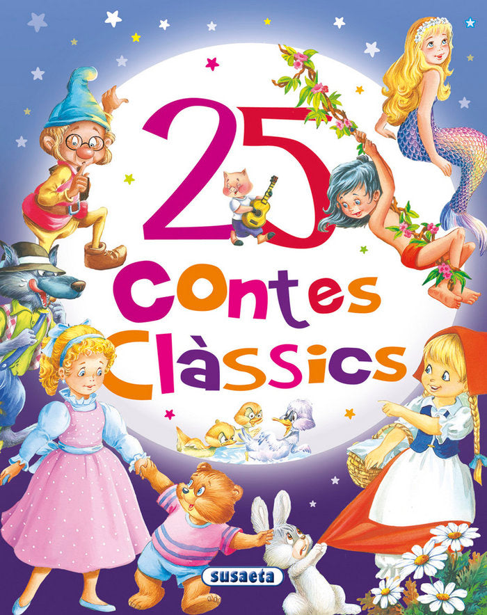 25 Contes clàssics, de Susaeta, Equip | portada del libro