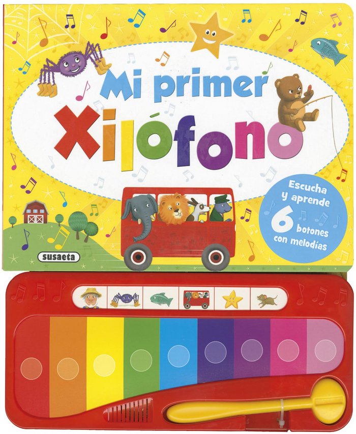 Mi primer xilófono, de Susaeta | portada del libro