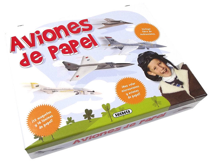 Aviones de papel, de Susaeta, Equipo | portada del libro