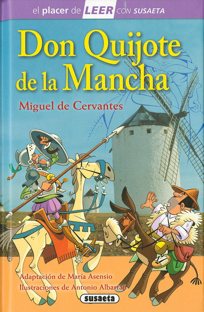 Don Quijote de la Mancha, de Cervantes, Miguel de | portada del libro