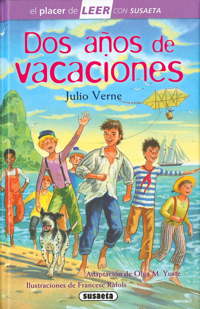 Dos años de vacaciones, de Verne | portada del libro