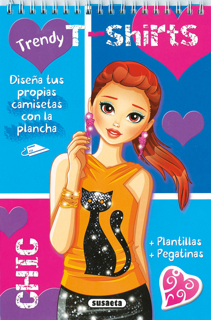 Trendy T-Shirts Chic, de Susaeta | portada del libro