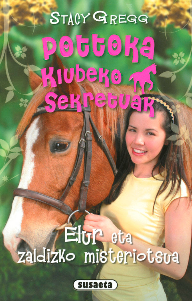 Elur eta zaldizko misteriotsua, de Gregg, Stacy | portada del libro