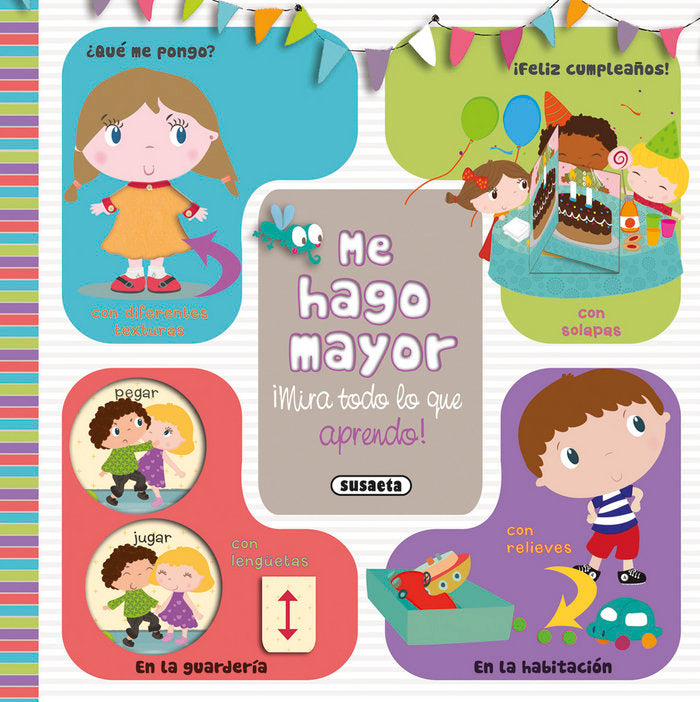 Me hago mayor, de Susaeta | portada del libro
