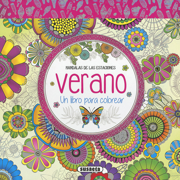 Verano. Un libro para colorear, de Susaeta, Equipo | portada del libro