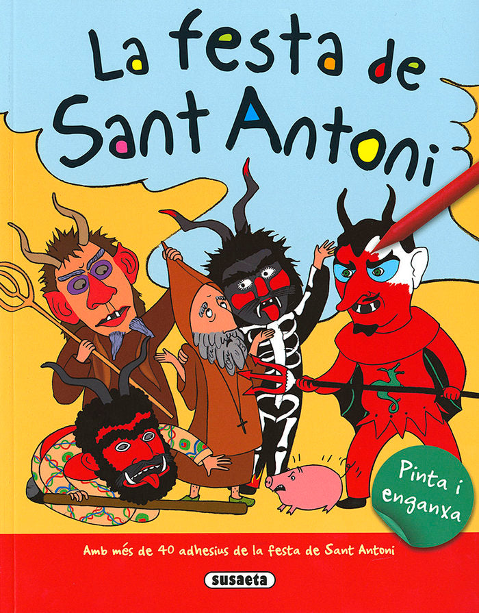 La festa de Sant Antoni, de Sansó, Bàrbara | portada del libro