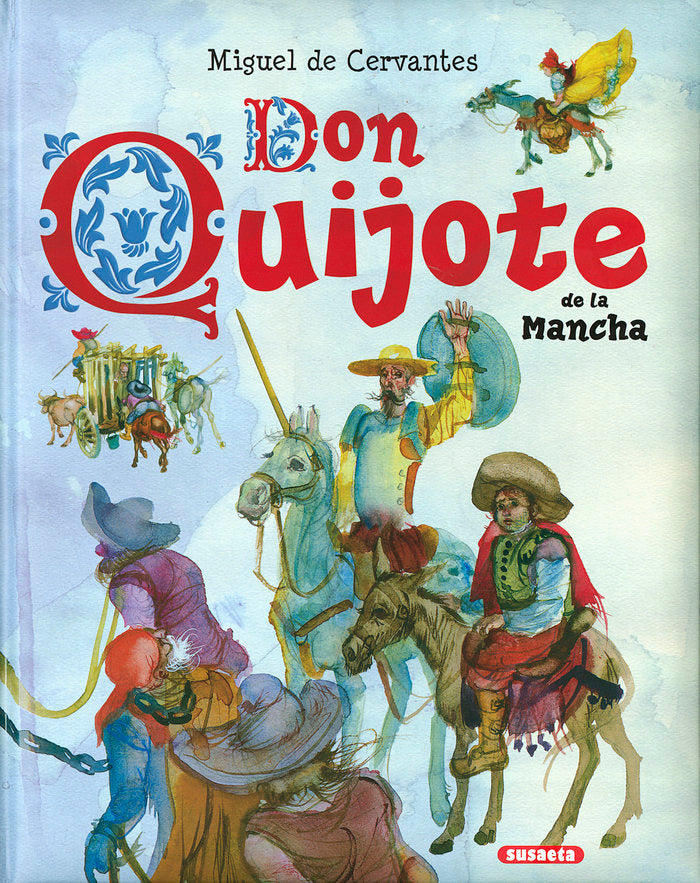 Don Quijote de la Mancha, de Cervantes, Miguel de | portada del libro
