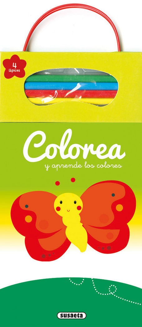 Colorea y aprende los colores, de Susaeta | portada del libro