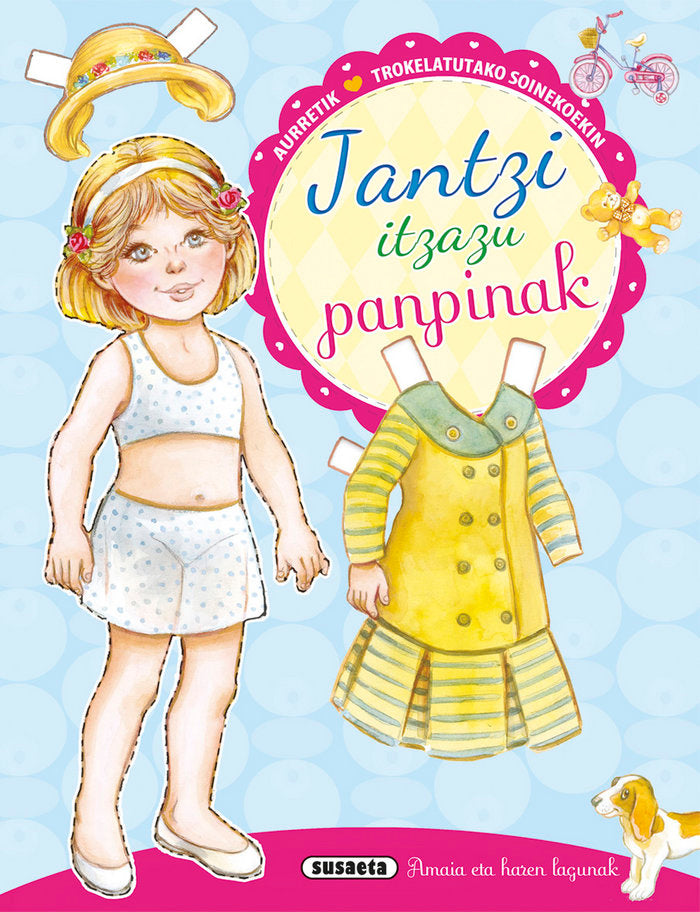 Jantzi itzazu panpinak, Amaia eta haren lagunak, de Guardia, Guadalupe | portada del libro