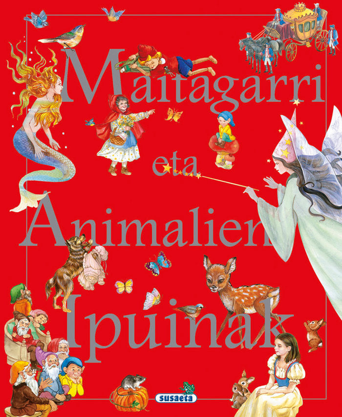 Maitagarri eta animali ipuinak, de Susaeta | portada del libro