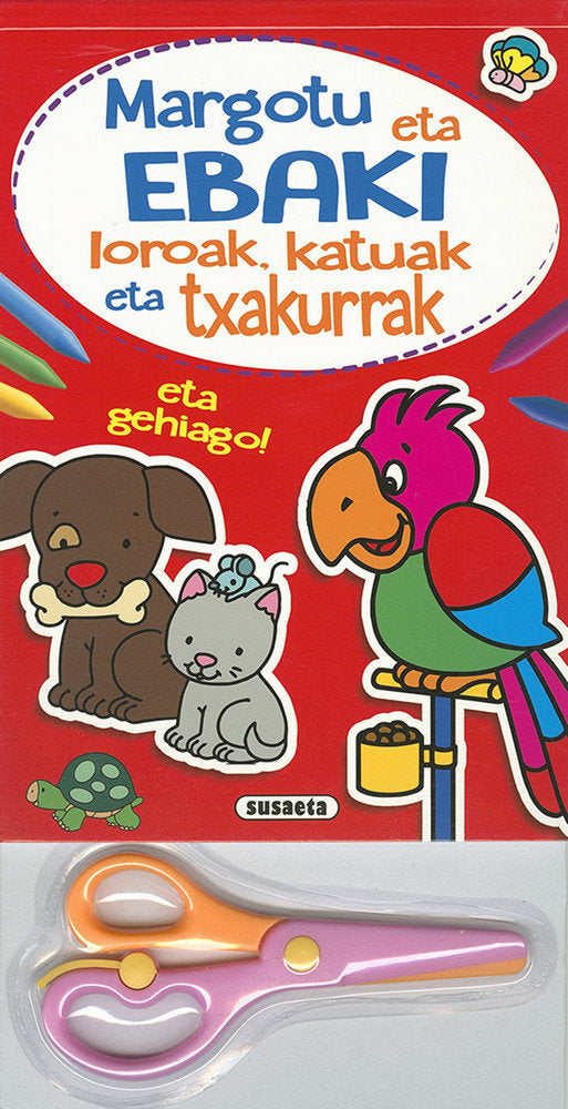 Bloc margotu eta ebaki shiltzaileak, piratak eta dinosauroak, de Rigol-Yang | portada del libro
