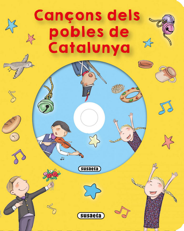 Cançons dels pobles de Catalunya, de Susaeta | portada del libro