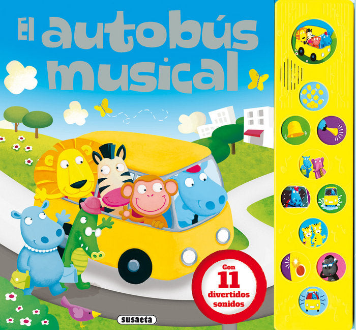 El autobús musical, de Susaeta | portada del libro