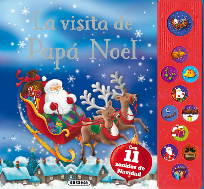 La visita de Papá Noel, de Susaeta | portada del libro