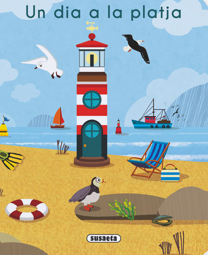 Un dia a la platja, de Susaeta, Equip | portada del libro
