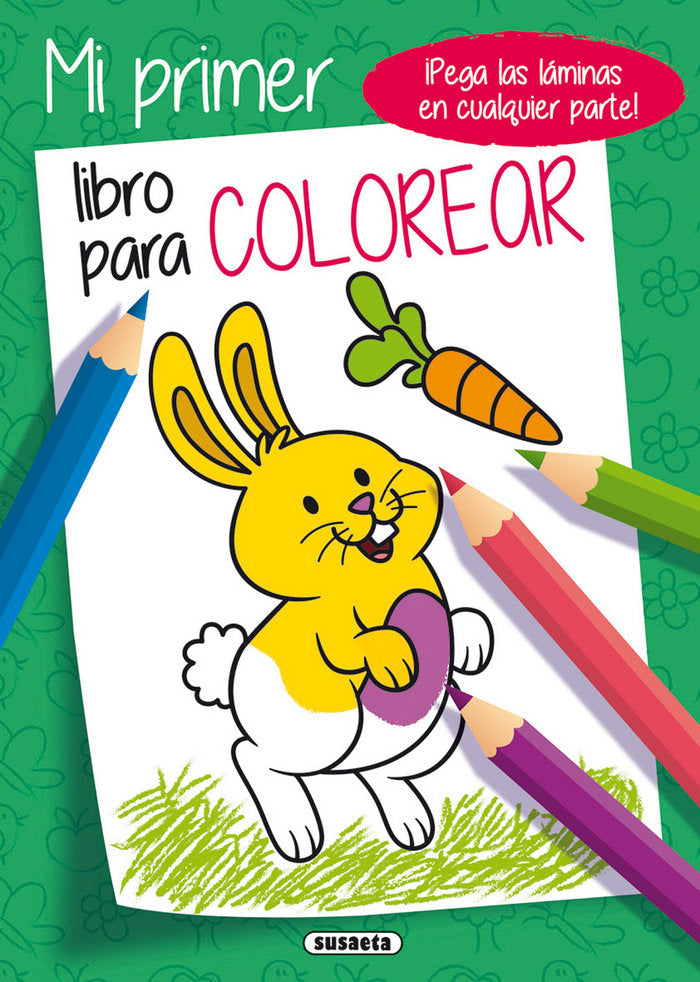 Mi primer libro para colorear, de Ediciones, Susaeta | portada del libro