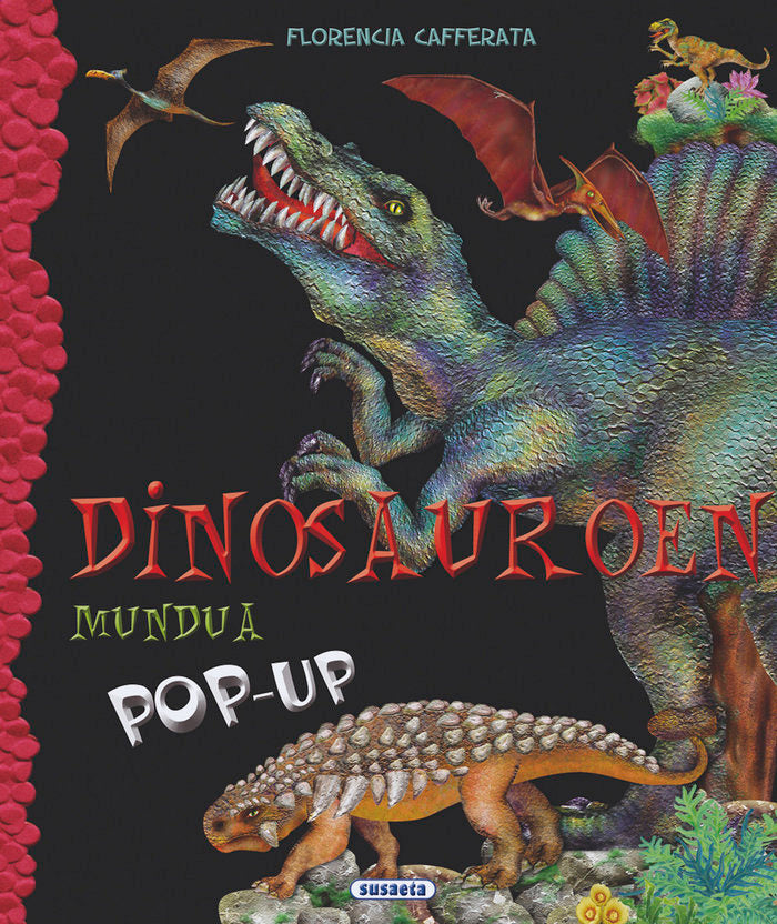 Mundua Dinosauroen, de Cafferata, Florencia | portada del libro