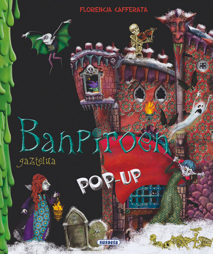 Gaztelua Banpiroen, de Cafferata, Florencia | portada del libro