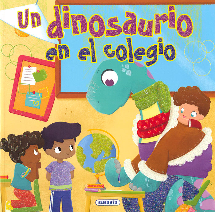UN DINOSAURIO EN EL COLEGIO, de FORERO, MARIA | portada del libro
