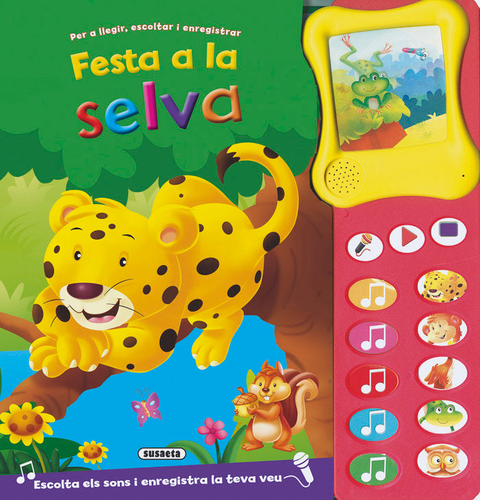 Festa a la selva, de Susaeta, Equip | portada del libro