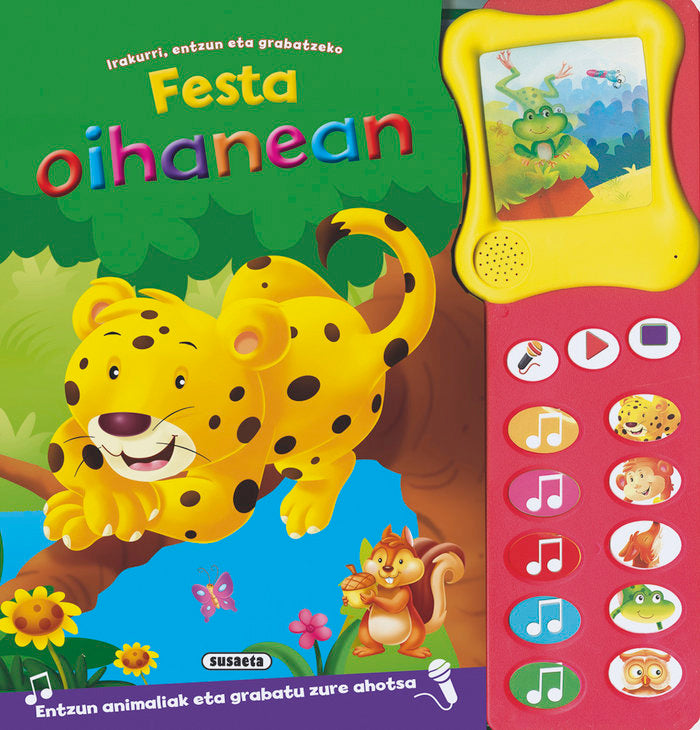 Festa oihanean, de Susaeta, Taldeak | portada del libro