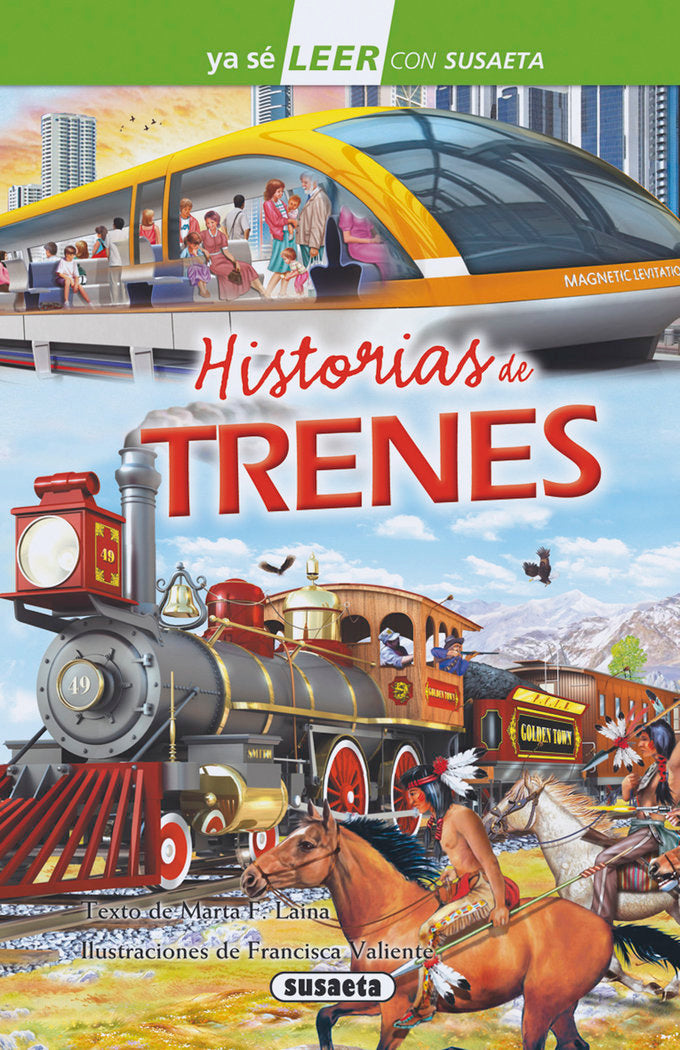 Historias de trenes, de Laina, Marta F. | portada del libro