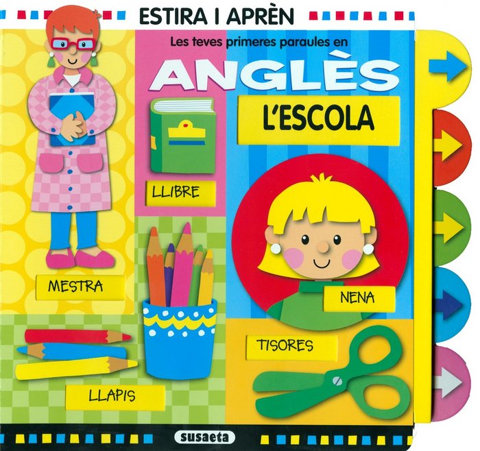 L'escola. Les teves primeres paraules en anglès, de Busquets, Jordi | portada del libro