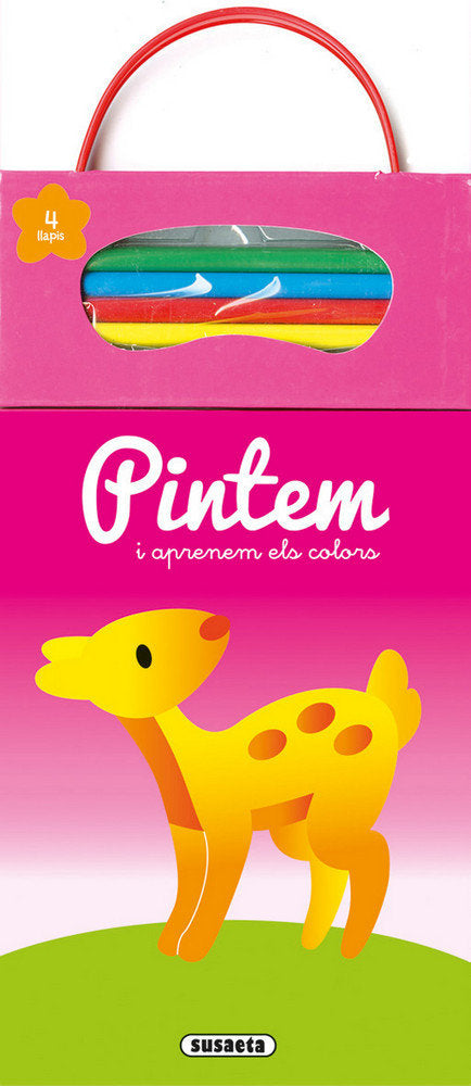 Pintem i aprenem els colors, de Susaeta | portada del libro