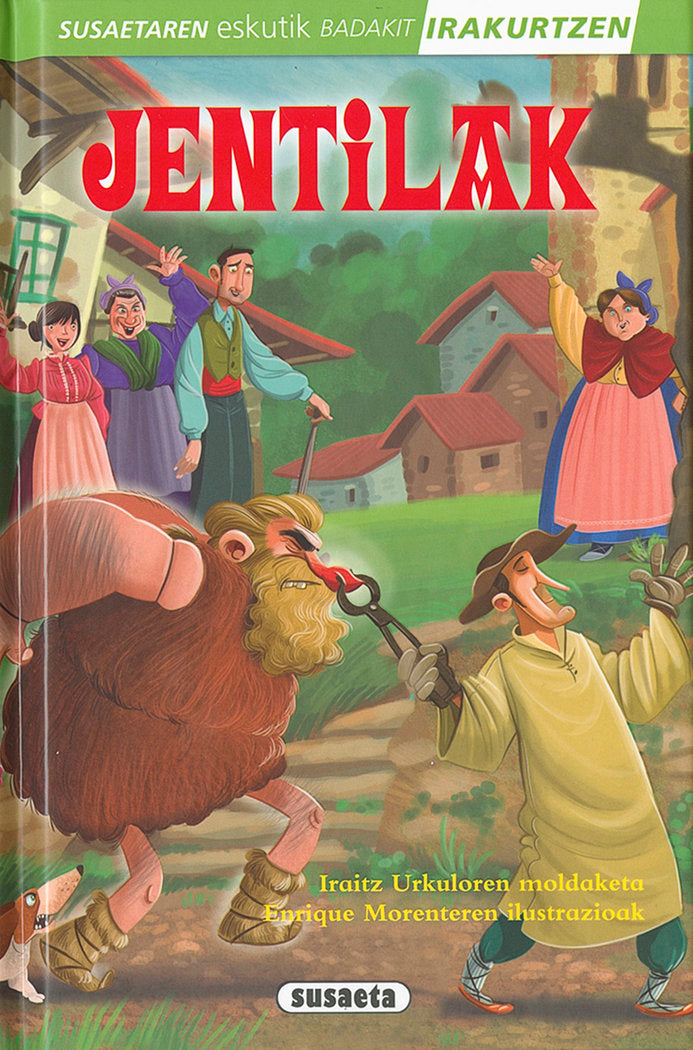 Jentilak, de Susaeta, Taldeak | portada del libro