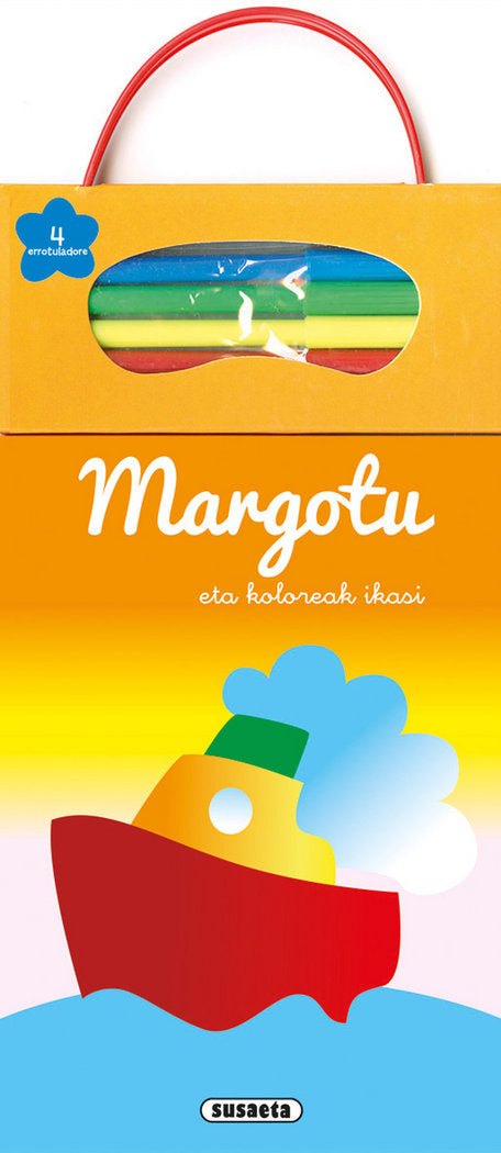 Margotu eta koloreak ikasi, de Susaeta, Taldeak | portada del libro