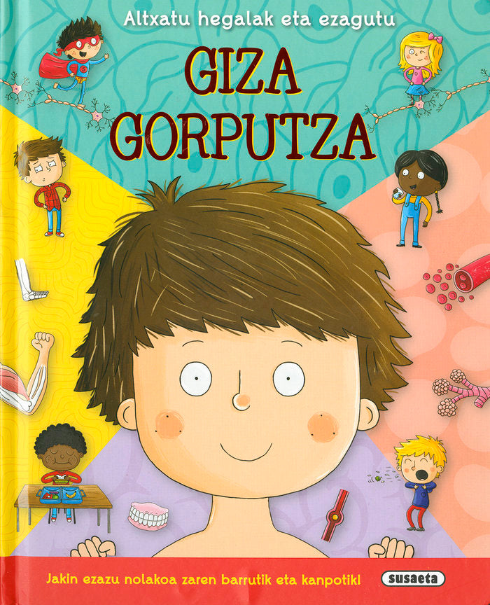 Giza gorputza, de Susaeta | portada del libro