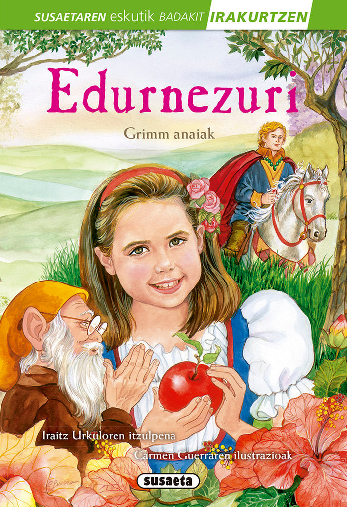 Edurnezuri, de Grimm, Hermanos | portada del libro