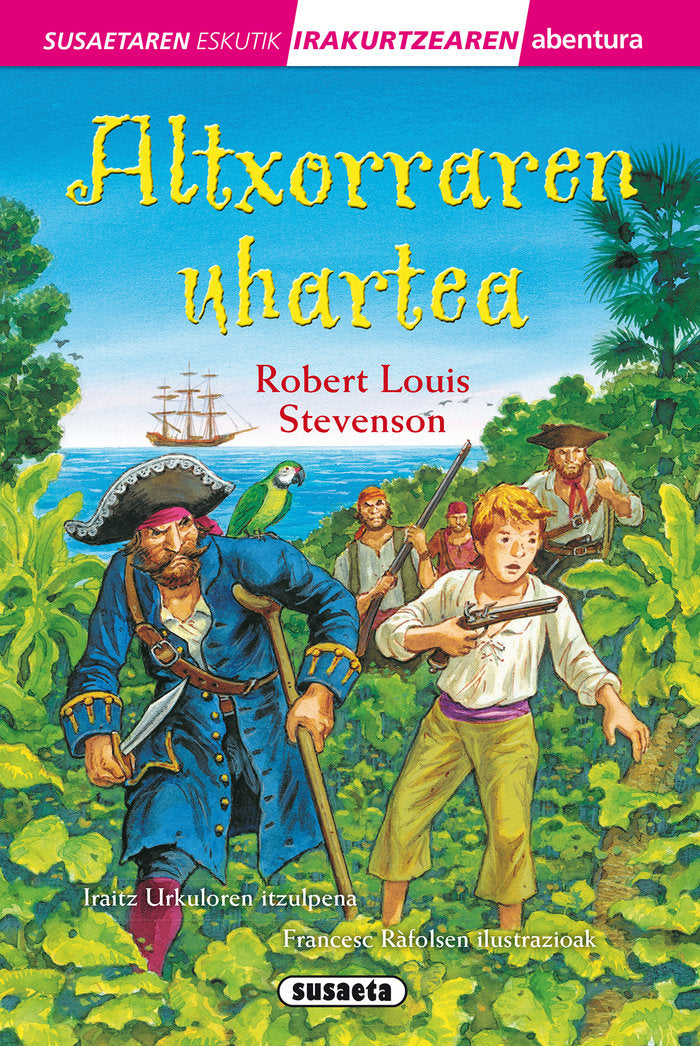 Altxorraren uhartea, de Stevenson, Robert Louis | portada del libro