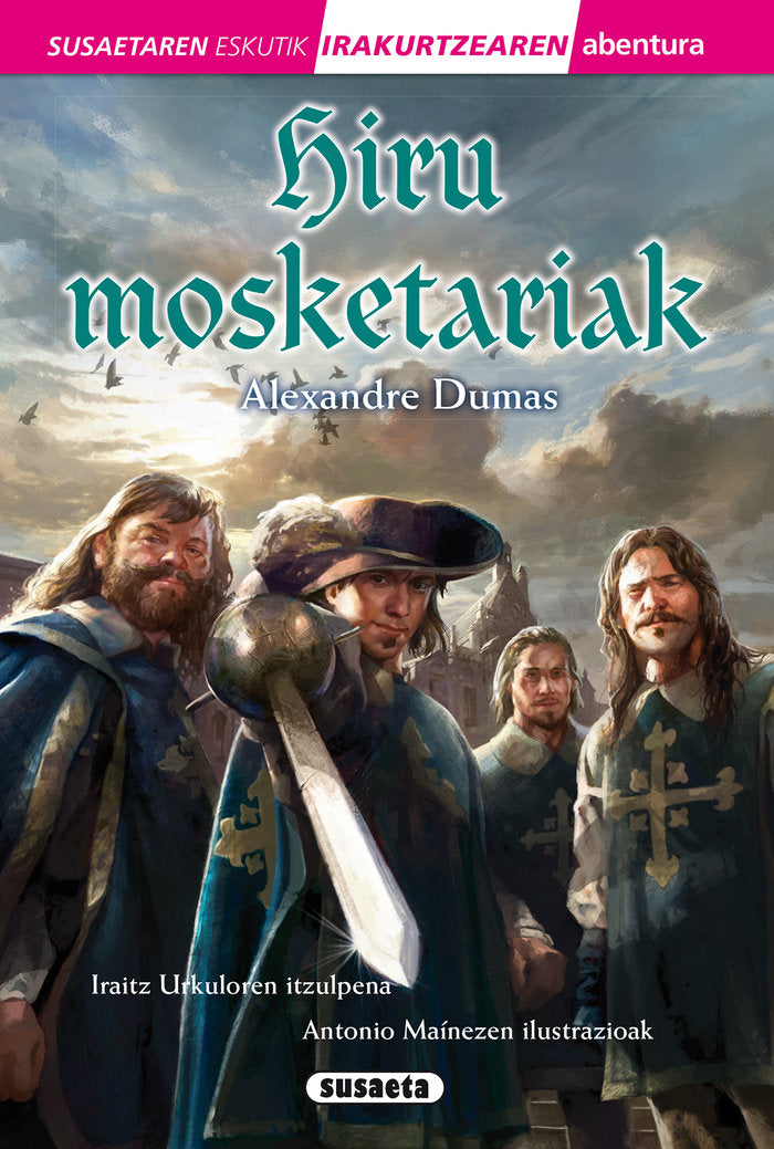 Hiru mosketariak, de Dumas, Alexandre | portada del libro