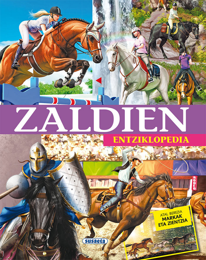 Zaldien entziklopedia, de Anido | portada del libro