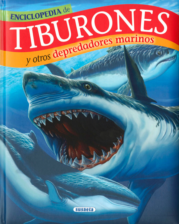 Tiburones y otros depredadores marinos, de Rodríguez, Carmen | portada del libro