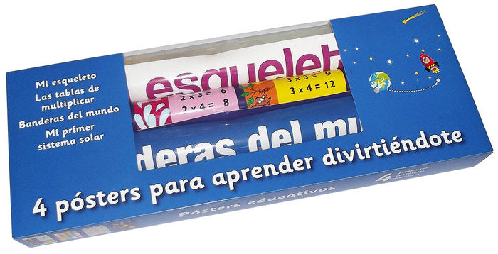 Pósters educativos, de Susaeta | portada del libro