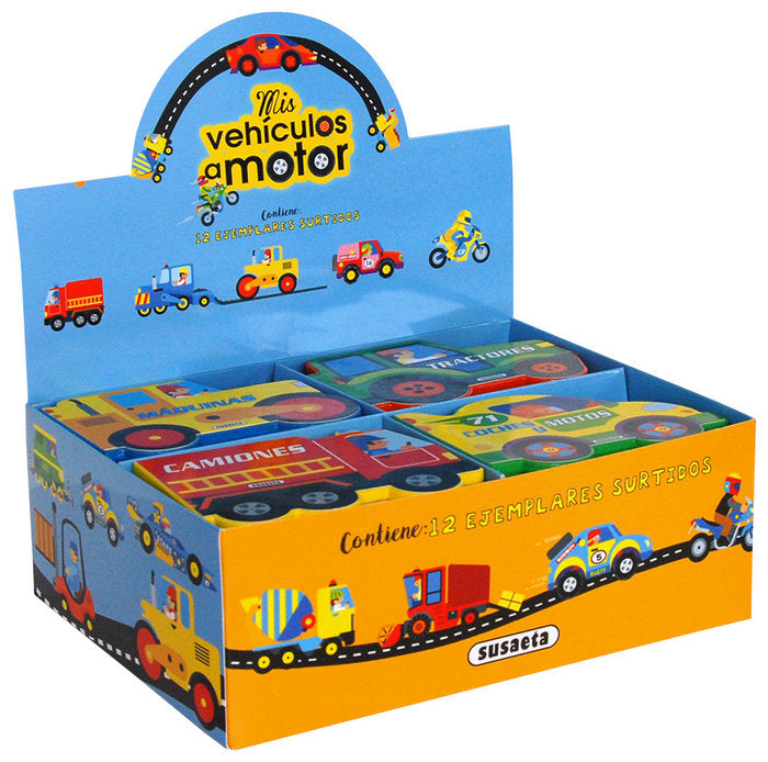 Mis vehículos a motor (4 títulos), de Busquets, Jordi | portada del libro