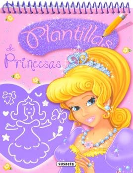 Plantillas de princesas, de Susaeta | portada del libro