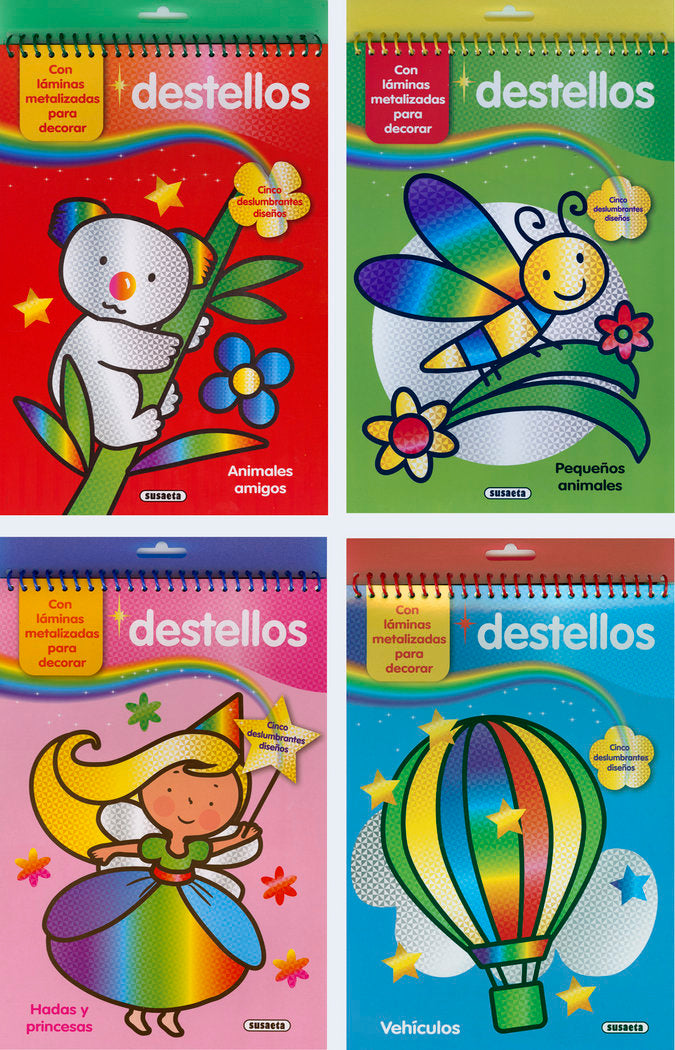 Destellos (4 títulos), de Susaeta, Equipo | portada del libro