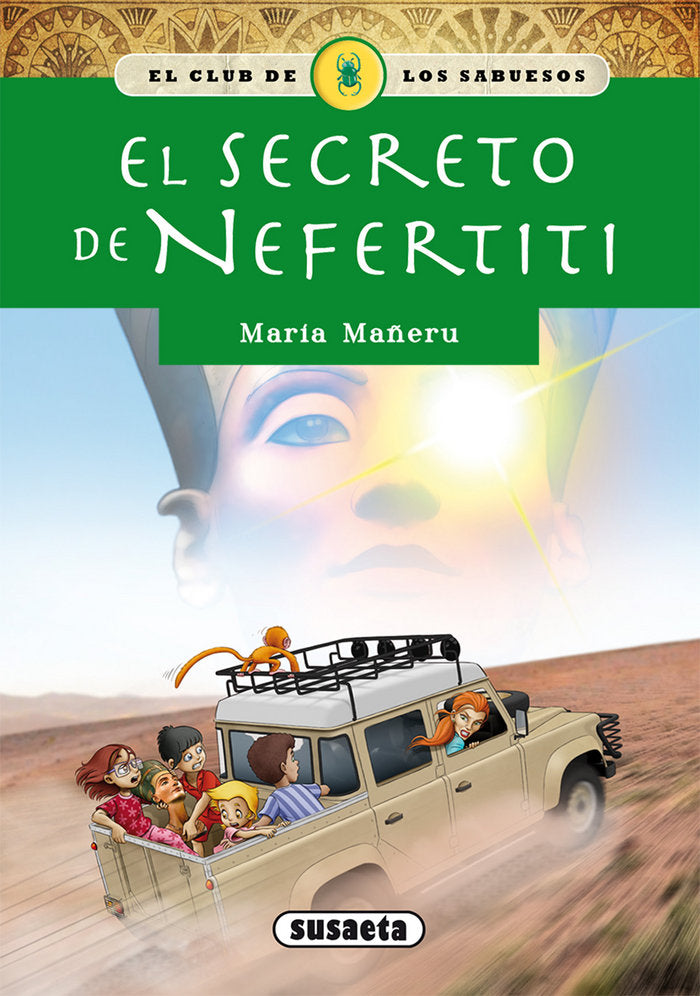 El secreto de Nefertiti, de Mañeru, María | portada del libro