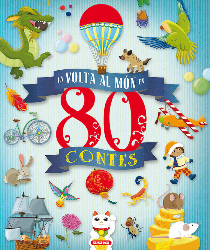 La volta al món en 80 contes, de Morán, José | portada del libro