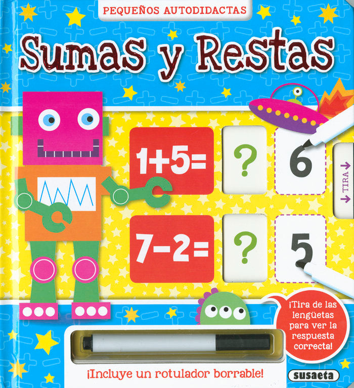 Sumas y restas, de Susaeta | portada del libro