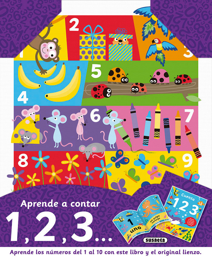 Aprende a contar, de Susaeta, Equipo | portada del libro