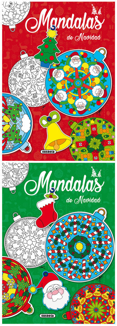 Mandalas de Navidad (2 títulos), de Susaeta | portada del libro